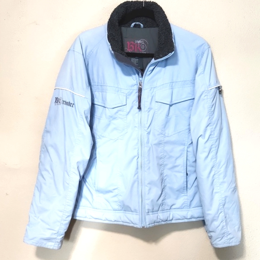 Betty Rides Trinket Sky Blue Women's Ski Jacket Size Medium - Picture 8 of 16